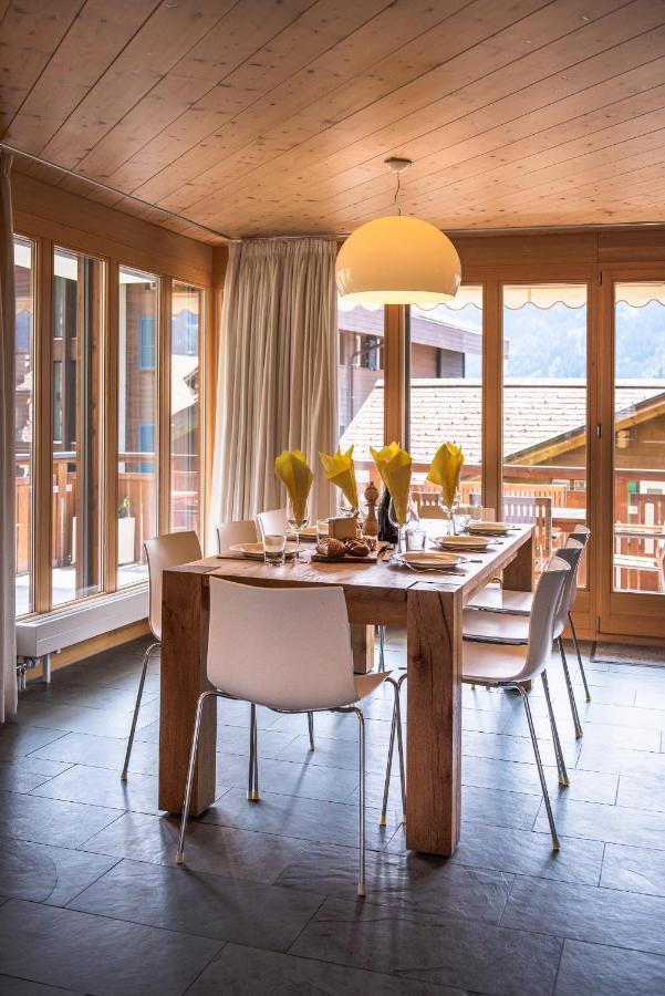 Chalet Bella Vista 4 Wengen Esterno foto