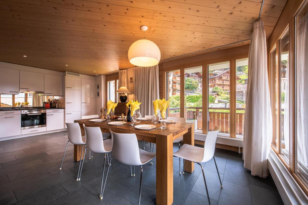 Chalet Bella Vista 4 Wengen Esterno foto