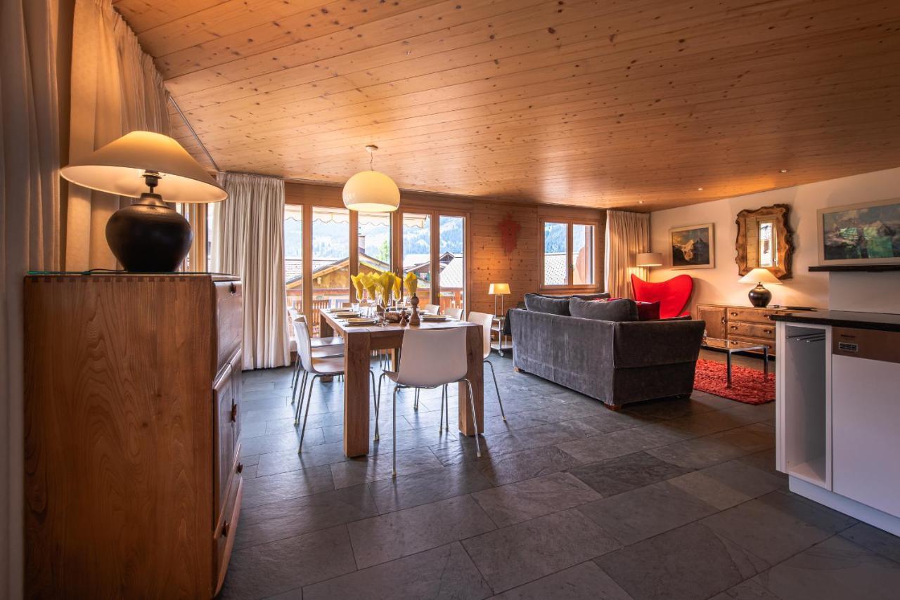 Chalet Bella Vista 4 Wengen Esterno foto