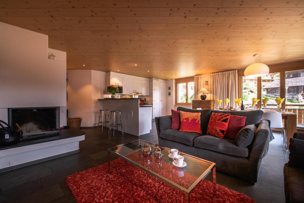 Chalet Bella Vista 4 Wengen Esterno foto