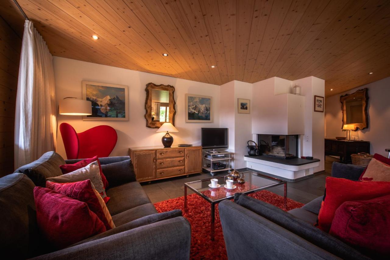 Chalet Bella Vista 4 Wengen Esterno foto