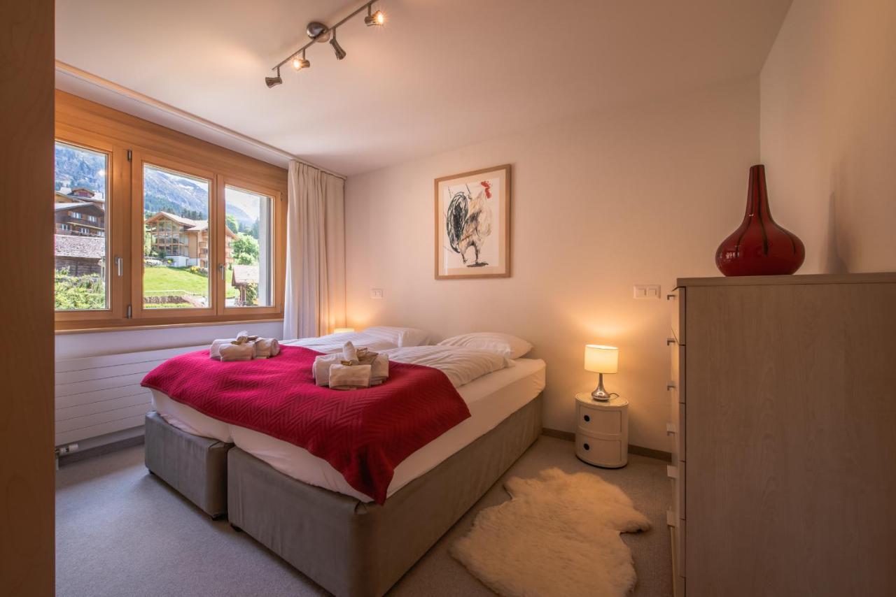 Chalet Bella Vista 4 Wengen Esterno foto