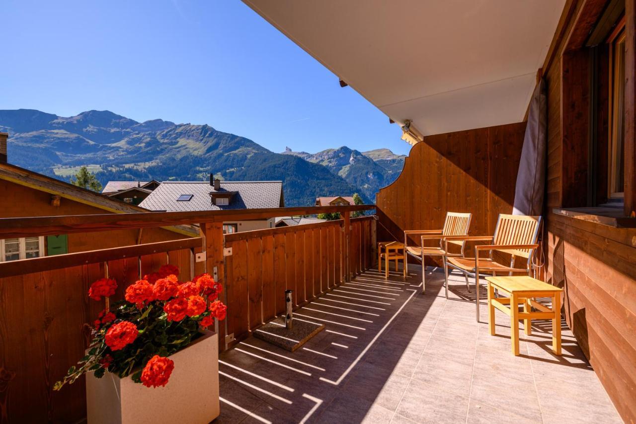 Chalet Bella Vista 4 Wengen Esterno foto