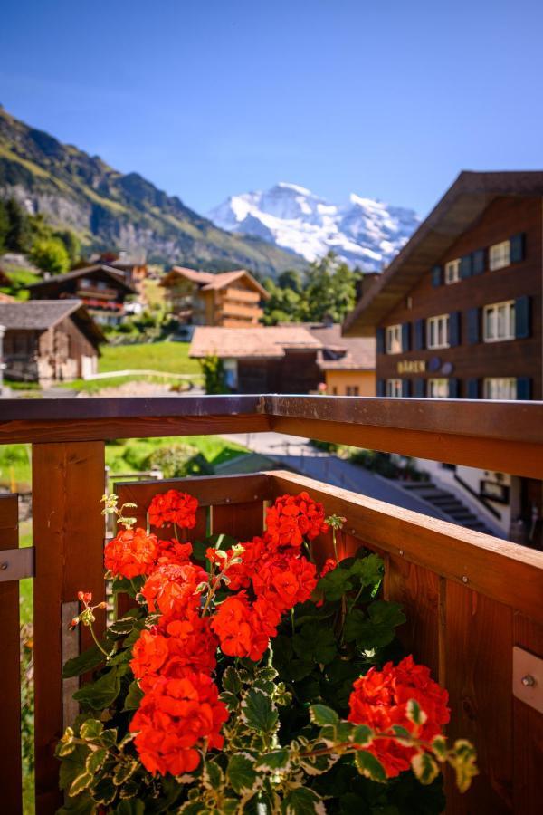 Chalet Bella Vista 4 Wengen Esterno foto